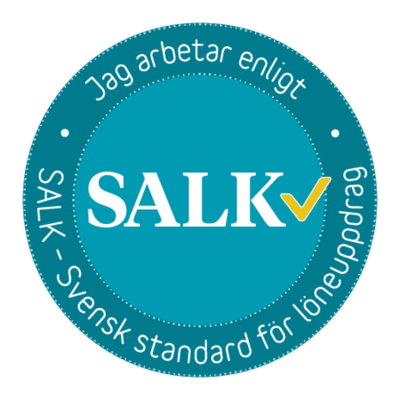 vi arbetar enligt salk