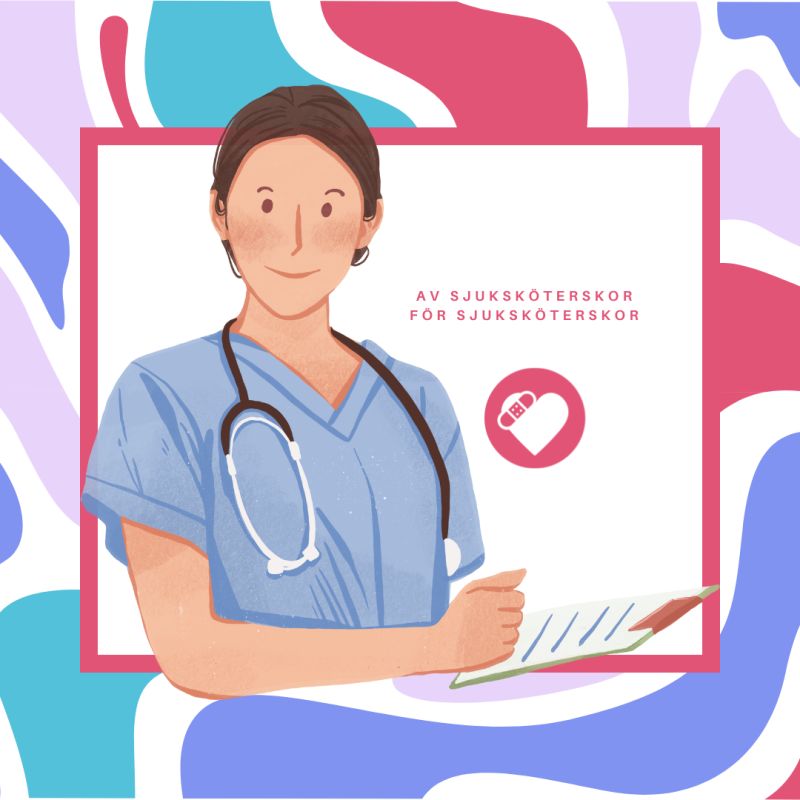 sveda och värk illustration